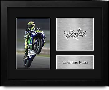 バレンティーノ・ロッシ直筆サイン入り超大型写真…Valentino〜 バレンティーノ・ロッシ直筆サイン入り超大型写真…Valentino